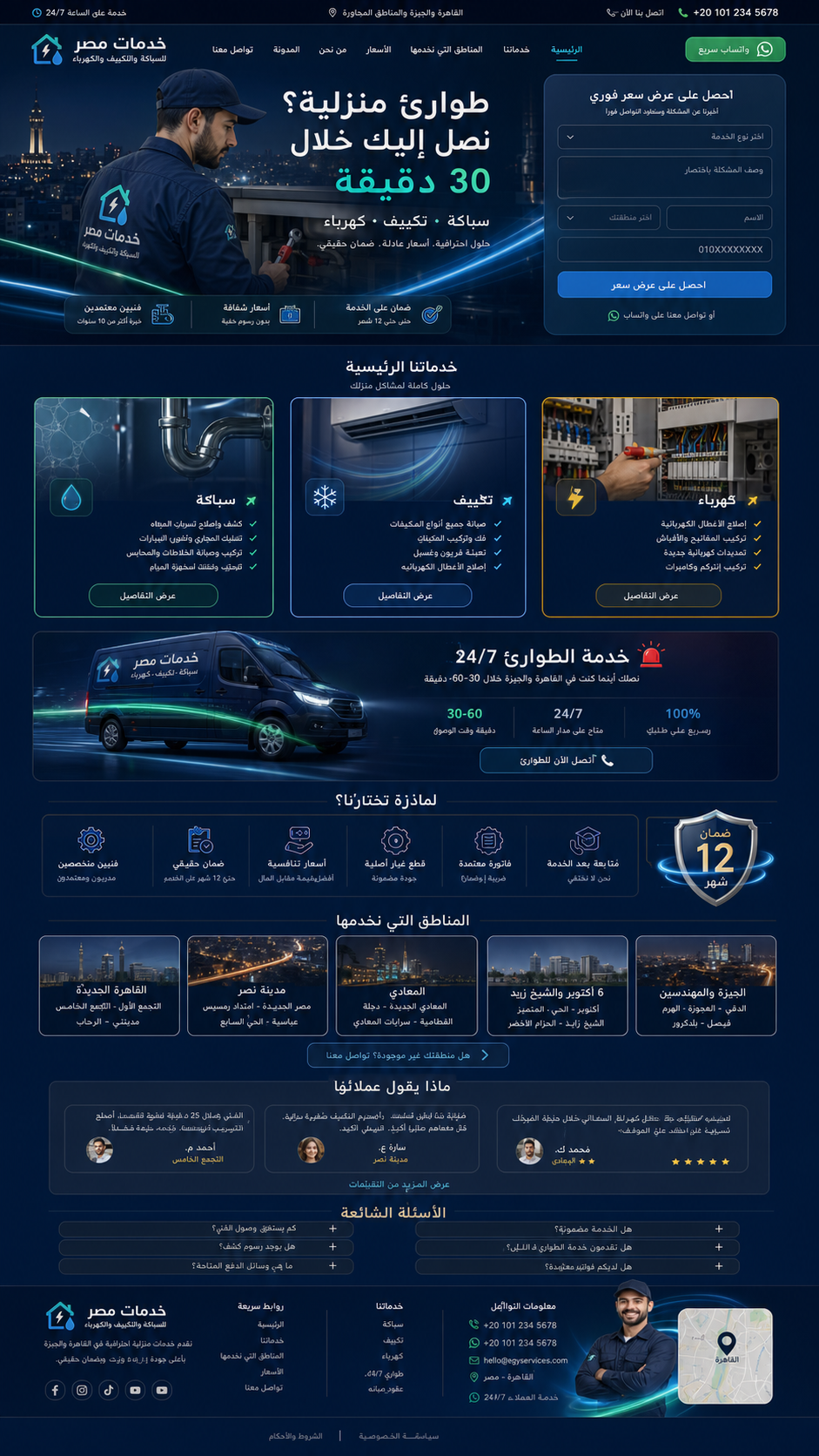 Trades demo website